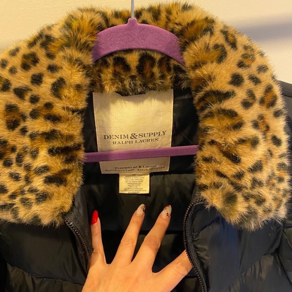 Ralph Lauren jacket with fluff - Picture 2 of 2